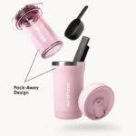 AEROPRESS Go Plus Coffee Maker with Pink Thermal Mug 475 ml - Image 4