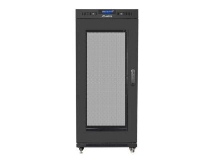 Lanberg Επιδαπέδια Καμπίνα Rack 15U Μαύρο FF01-8015-23BL