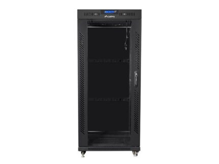 Lanberg Floor Rack Cabinet 22U 80x80x123.9cm Black FF01-8822-12BL