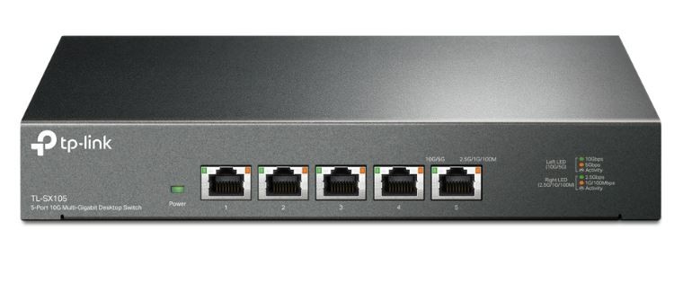 826987_1661432.jpeg TP-LINK TL-SX105 Unmanaged L2 Switch with 5 Ethernet Ports - Image 1