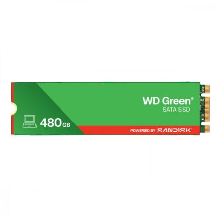 Western Digital Green SSD 480GB M.2 Type with SATA III Connection WDS480G3G0B