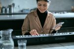 Casio Keyboard Ct-s1 with 61 Dynamic Keys with Music Stand Black - Image 8