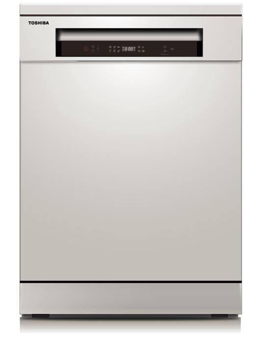 830277_1709638.jpeg Toshiba Freestanding Dishwasher for 14 Place Settings W60xH82cm White - Image 1