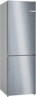 Bosch Fridge-Freezer 321lt Total NoFrost H186xW60xD66.5cm Inox KGN362IDF