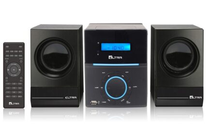 Eltra Portable Sound System with USB Radio and CD Blue