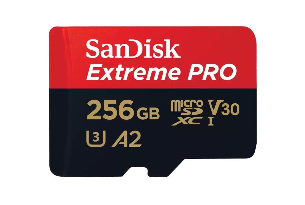 835812_1687266.jpeg Sandisk Extreme PRO microSDXC 256GB U3 V30 A2 UHS-I 200MB/s with Adapter - Image 1