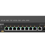 NetGear GSM4210PD Managed L2 PoE Switch with 9 Gigabit (1Gbps) Ethernet Ports and 1 SFP Port