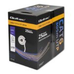 Qoltec U/UTP Cat.6 (Gigabit) Network Cable Ethernet 305m Gray