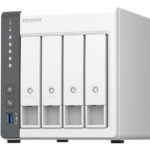 QNap TS-433-4G NAS with 4 slots for HDD/SSD