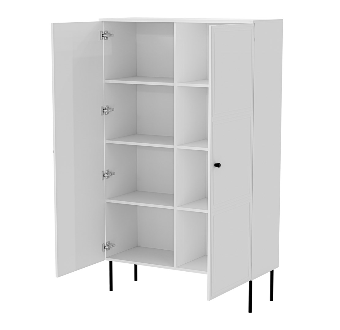PALAZZO BIS display cabinet 100x39x166 white matt - Image 1