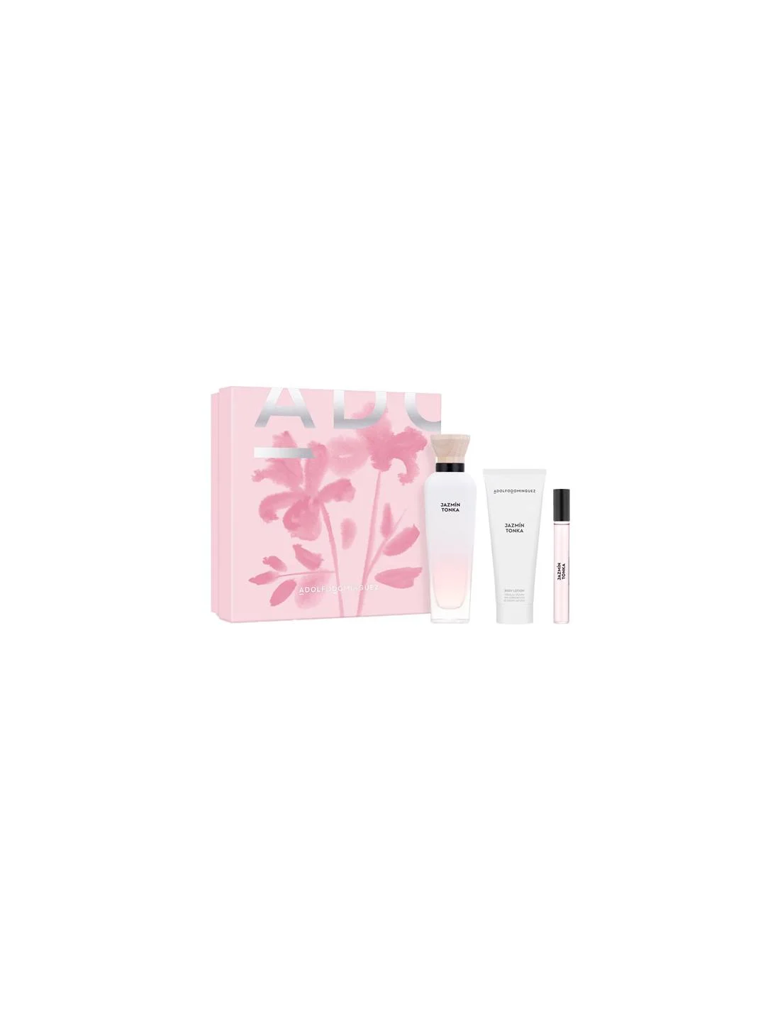 8410190638112.webp Adolfo Dominguez A D Agua Fresca Jazmin Tonka Edt Spray 120ml Sets - Image 1