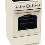 Gorenje Cooker 70lt with Ceramic Hobs W50cm. Beige