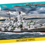 Cobi Building Blocks Battleship Tirpitz for 10+ Years 2810 Pieces