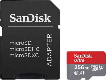 Sandisk Ultra microSDXC 256GB U1 A1 UHS-I 150MB/s with Adapter