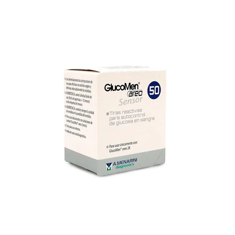 8470001808530.webp Berlin-Chemie Glucomen Areo Sensor Glucosa 50 Tiras - Image 1
