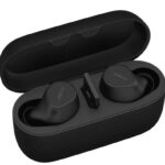 Jabra Evolve2 7 Buds - USB-A UC Bluetooth Handsfree Earphones with Sweat Resistance and Charging Case Black