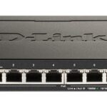D-Link DGS-1100-08PV2 Managed L2 PoE+ Switch with 8 Ethernet Ports