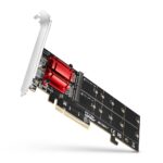 Axagon PCIe Card with 2 M.2 Ports