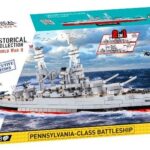 Cobi Building Blocks Pennsylvania - Class Battleship 2in1 Executive Edition for 10 Plus Years 2088 Pieces