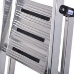 Krause Secury Ladder Aluminum with 5+1 Steps 184cm - Image 10