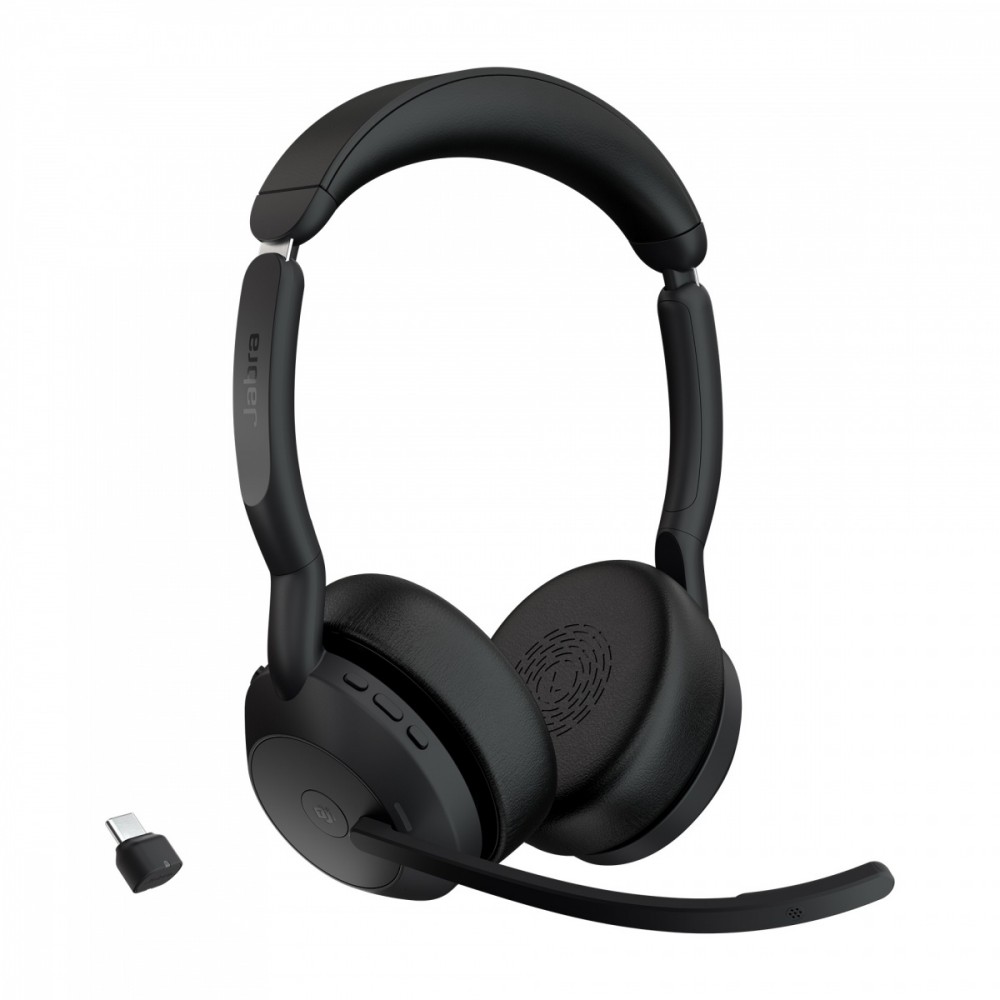 852883_1773745.jpeg Jabra Evolve2 55 MS Stereo USB-C VOIP Headset (25599-999-899) - Image 1