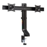 Kensington SmartFit Space-Saving Stand Desk Mounted for 2 Monitors up to 27"