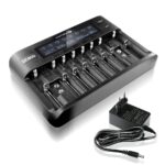 EverActive UC-800 Charger 8 Batteries Li-ion/Ni-MH Size AA/AAA/D/18650/16340/26650/14500