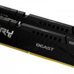 Kingston Fury Beast DDR5 16GB RAM with 2x8GB Modules and Speed 6000 for Desktop
