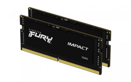 Kingston Fury Impact DDR5 32GB RAM με 2x16GB Modules και Ταχύτητα 6000 για Laptop