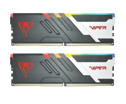 Patriot Viper Venom RGB DDR5 32GB RAM with 2x16GB Modules and Speed 6200 for Desktop