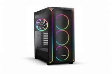 Be Quiet Shadow Base 800 FX Gaming Midi Tower Computer Case with Side Window and RGB Lighting Black