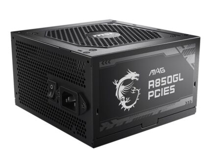 MSI MAG A850GL PCIE5 850W Black Computer Power Supply Full Modular 80 Plus Gold