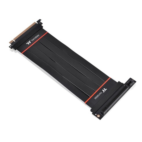 876788_1789579.jpeg Thermaltake PCIe Riser Cable for PCIe 4.0 GPU with 90 Degree Adapter AC-060-CO1OTN-C2 - Image 1