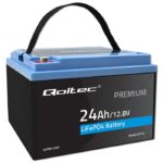 Qoltec Photovoltaic Battery Lithium 12.8V 24Ah