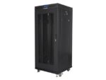 Lanberg Floor Rack Cabinet 27U 60x60cm Black FF01-6627-23BL