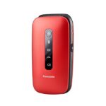 Panasonic KX-TU550 Single SIM Resistant Mobile Red