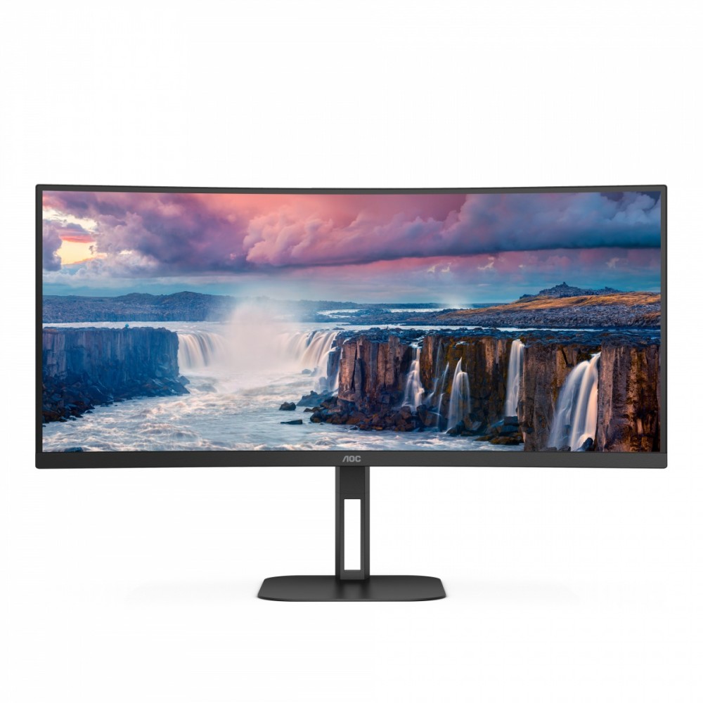 889638_1820109.jpeg AOC CU34V5C Ultrawide VA Curved Monitor 34" QHD 3440x1440 with Response Time 4ms GTG - Image 1