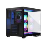 Modecom Panorama ARGB 7F Gaming Midi Tower Computer Case with Side Window Black - Image 4