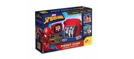 Lisciani Giochi Spiderman Print Cam Children's Camera with Thermal Printing Multicolour