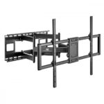 Uchwyt do TV ekonomiczny obrotowy 60-120" 120kg Czarny          Maclean MC-482