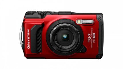 Olympus TG-7 Compact Camera 12MP 4K UHD Optical Zoom 4x Red
