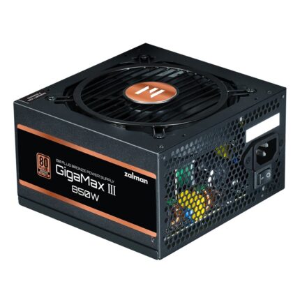 Zalman GigaMax III 850W Black Computer Power Supply Full Wired 80 Plus Bronze