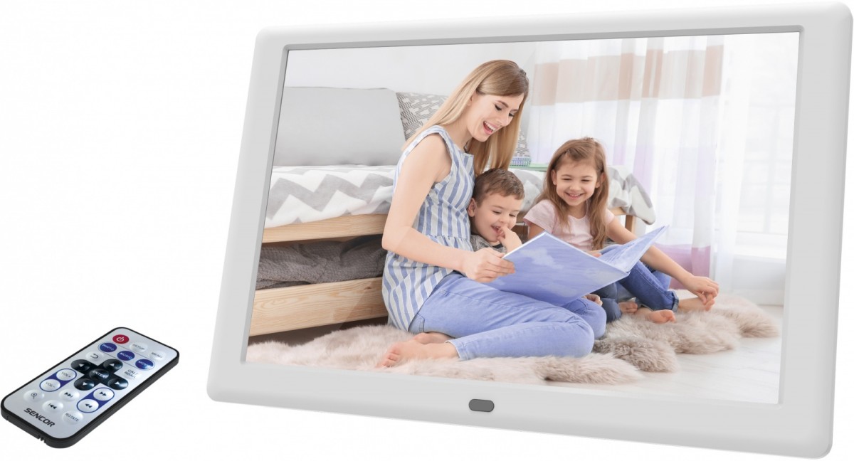 898488_1848632.jpeg Sencor Digital Photo Frame 10.1" Resolution 1280x800 White SDF 1082 WH - Image 1