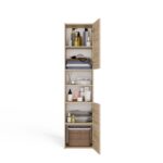 Topeshop S40 SONOMA bathroom storage cabinet Oak - Image 5