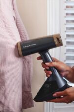 Russell Hobbs 28550-56 garment steamer Handheld garment steamer 0.2 L 1400 W Blue  Gold - Image 2