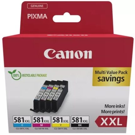 Canon CLI-581XXL Original Pack of InkJet Printer Inks Cyan (1998C007)