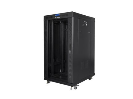 Lanberg Floor Rack Cabinet 22U Black FF01-6822-12BL