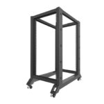 Lanberg Floor Rack Cabinet 22U Black OR01-6022-B