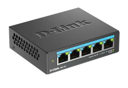 D-Link DMS-105 Unmanaged L2 Switch with 5 Ethernet Ports