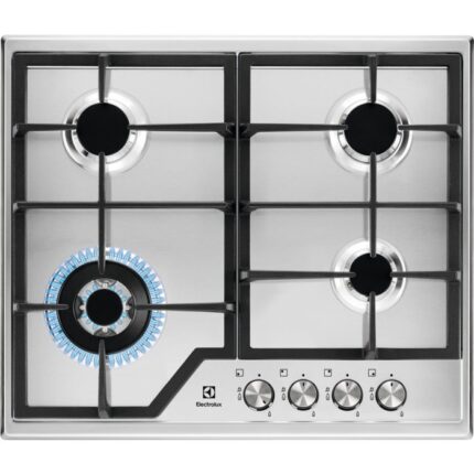 Electrolux Gas Cooktop Autonomous 59.5x51εκ. Silver